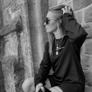 Branded long sleeve tee